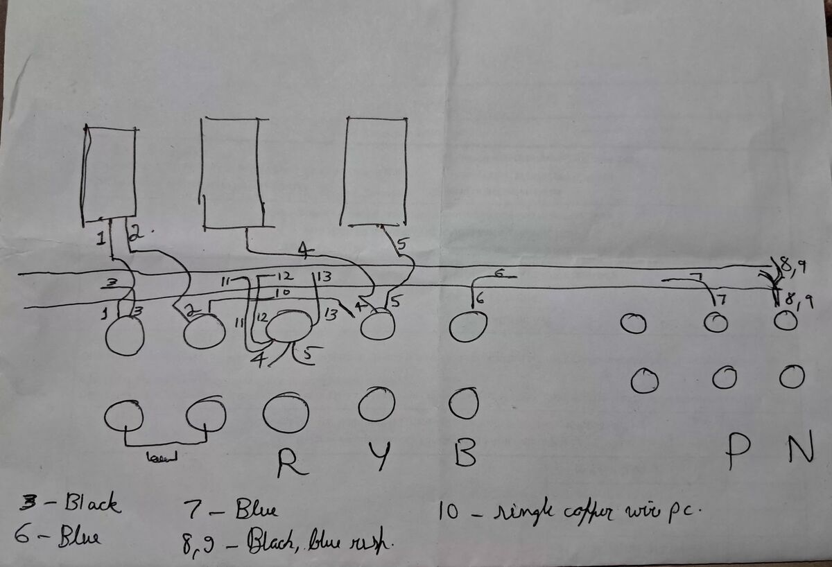 Control Panel Wiring Diagram